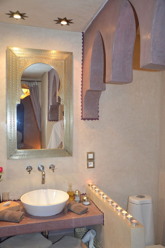 Bathroom 4, Riad Kalaa, Rabat