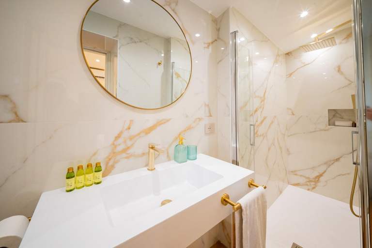 Bathroom 4, Private Villa at Villa al Duomo, Messina