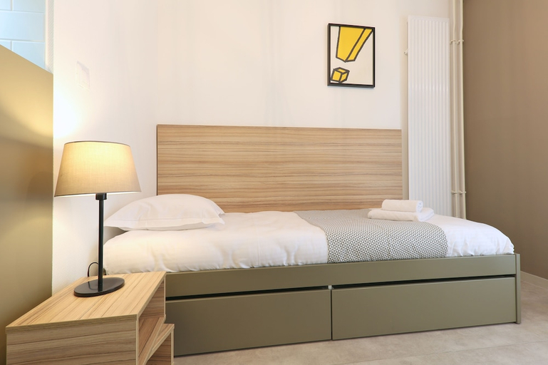 Bedroom 4, Apparteo Dijon, Côte-d'Or