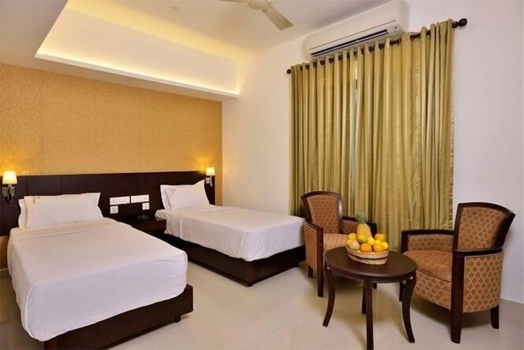 Bedroom 2, Hotel Town Tower, Thiruvananthapuram