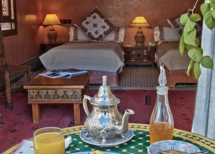 Bedroom 3, Dar Ziryab, Fès