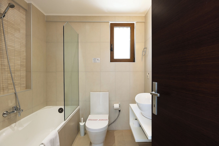 Bathroom 5, Pantheon Villas & Suites, Crete