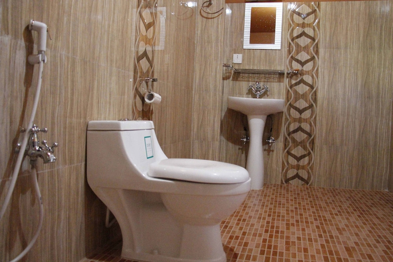 Bathroom 3, Nar-Bis Hotel, Gandaki
