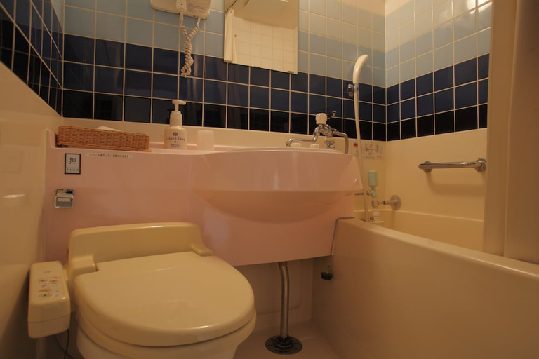 Bathroom 4, Shibu Onsen Sakaeya, Yamanouchi