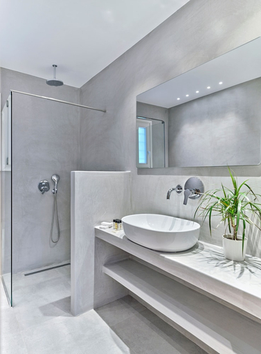 Bathroom 4, BLUE MARE VILLAS, South Aegean