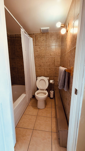 Bathroom 4, Caravan Motel, Peace River