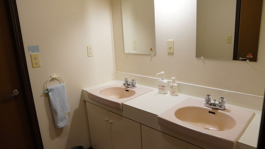Bathroom, Kiyosato IHATOV Hostel, Kiyosato