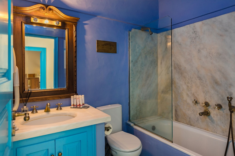 Bathroom 5, Zannos Melathron Hotel, South Aegean