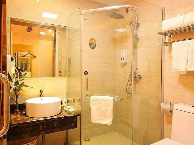Bathroom 2, GREENTREE INTERNATIONAL COMMERCE CITY HOTEL, Jinhua