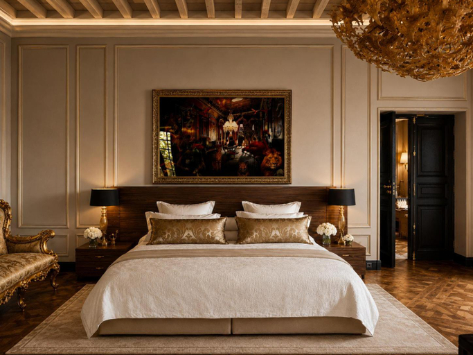 Bedroom 3, Chateau de Lascoups, Dordogne