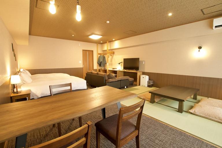 Bedroom 3, Kutsurogi Juku Shintaki, Aizuwakamatsu