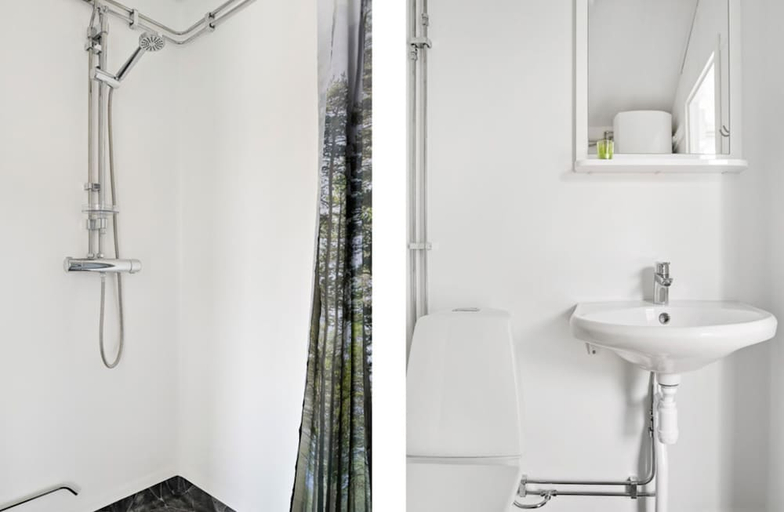 Bathroom 3, First Camp Kärradal, Varberg