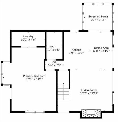 Floor plan 4, Three Little Bears, Sevier