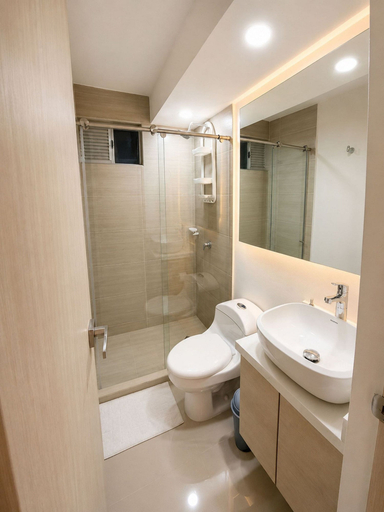 Bathroom 3, Apartamentos Palmar - by SOHO, Barranquilla