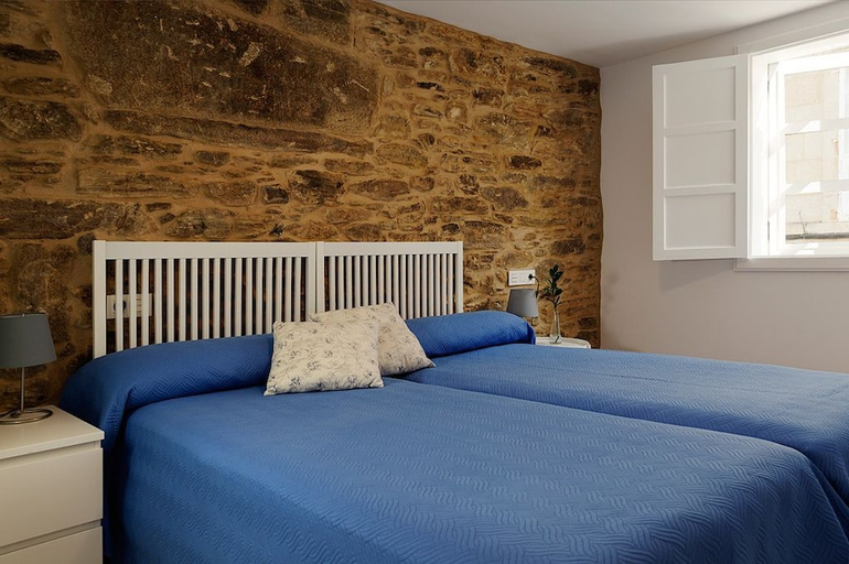 Bedroom 2, Pensión Rua Nova, A Coruña