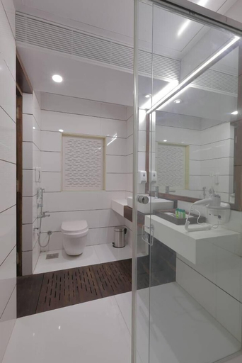 Bathroom 4, Hotel Silver Heights, Ahmadabad
