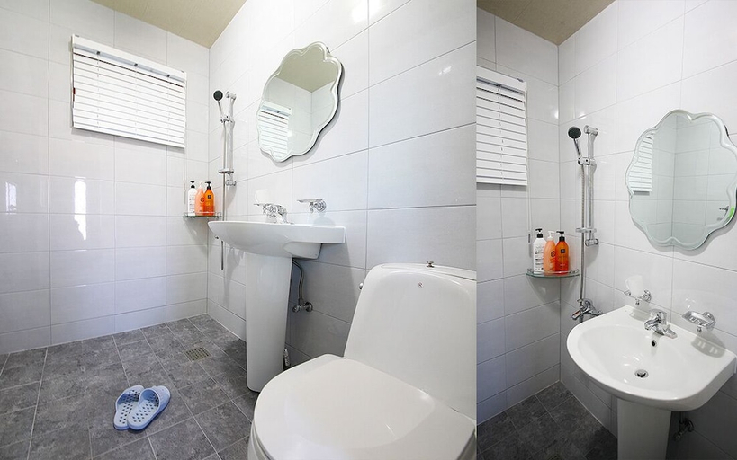 Bathroom 3, Gangneung GPway Pension, Gangneung