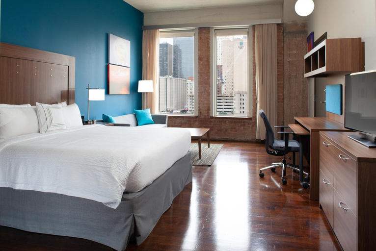 Bedroom 2, タウンプレース スイーツ バイ マリオット ダラス ダウンタウン, Dallas