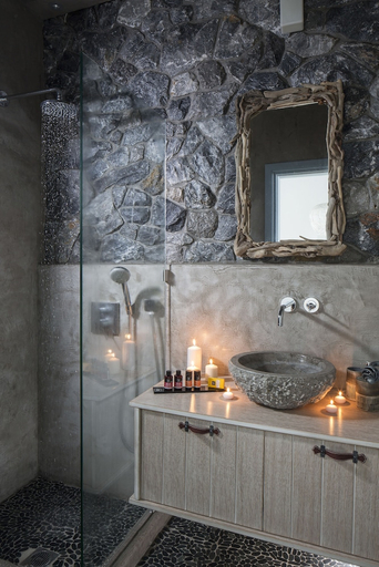 Bathroom 4, MELOGRANO VILLAS, South Aegean