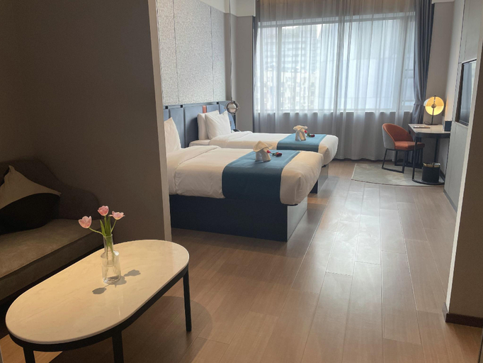 Bedroom 2, Yitel Collection Nanjing Gulou Xuanwuhu Road, Nanjing
