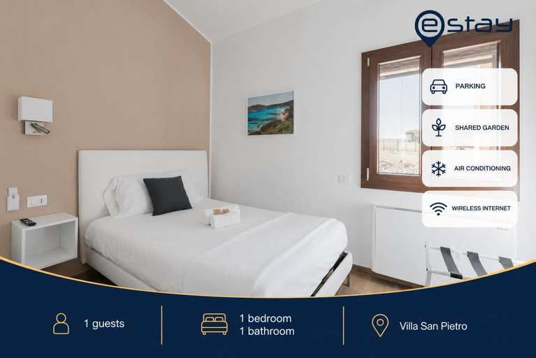 Bedroom 3, Estay - House Adele, Cagliari