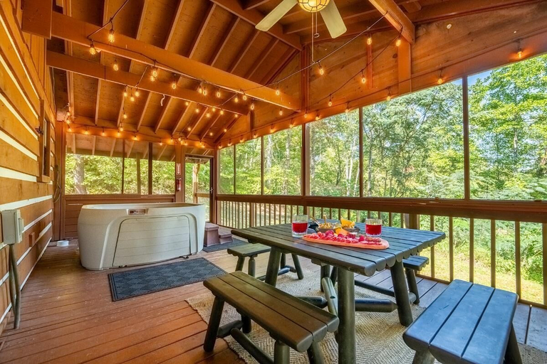 Outdoor dining 4, Haus Edelweiss, Sevier