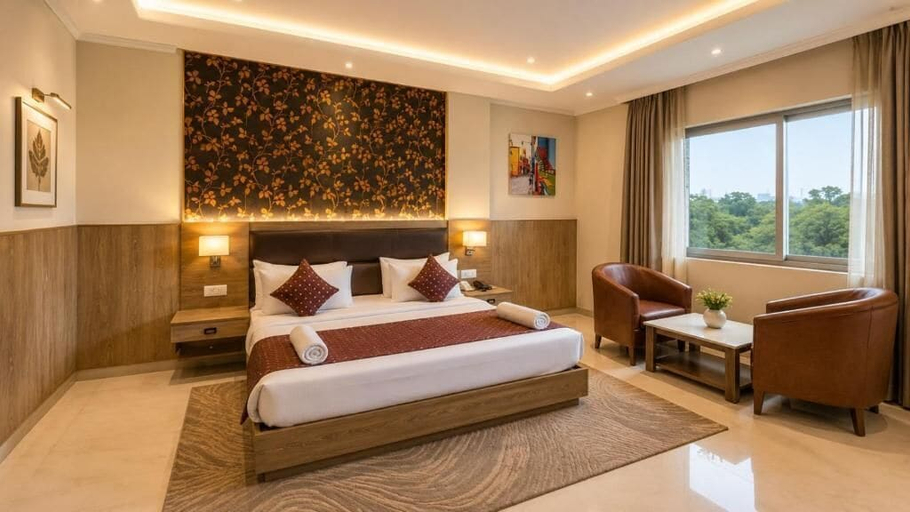 Room 5, Hotel Corporate Plaza T-3 Delhi Airport, Delhi