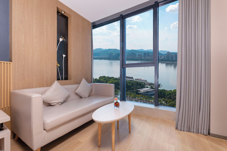 Living area, Crystal Orange Hotel Binjiang Star Ave., Hangzhou