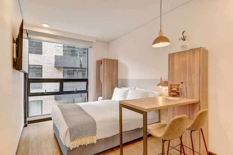 Room 2, w Enchanting Loft in the Heart of Chico Norte, Santafé de Bogotá