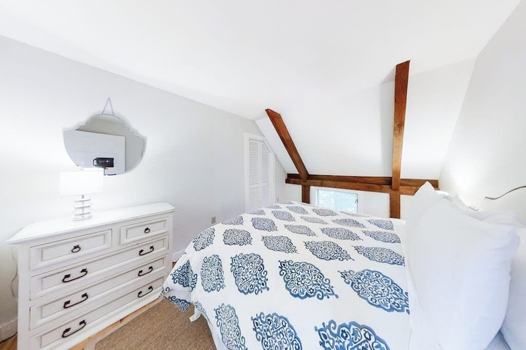 Bedroom 2, Appalachee Pond Waterfront Cottage Decks, Sunroom, Dock With Kayaks & Canoe, Lincoln