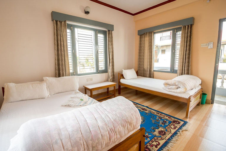 Bedroom 3, Hotel Mountain View, Gandaki
