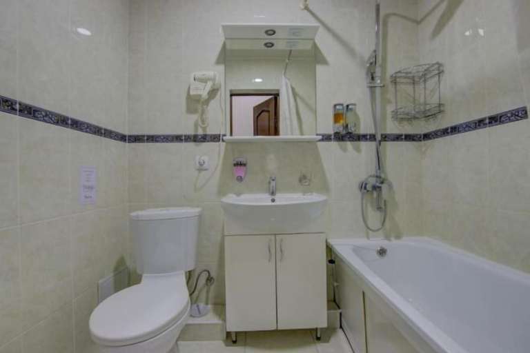 Bathroom 5, Shah Palace Hotel, Bishkek