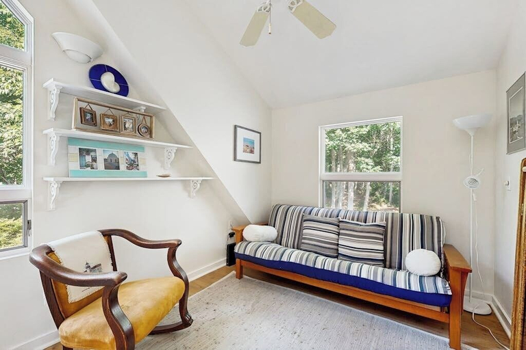 Living area 2, Oceanfront Snowbird-friendly Home on the Beach With Washer/dryer & Fireplace, Waldo