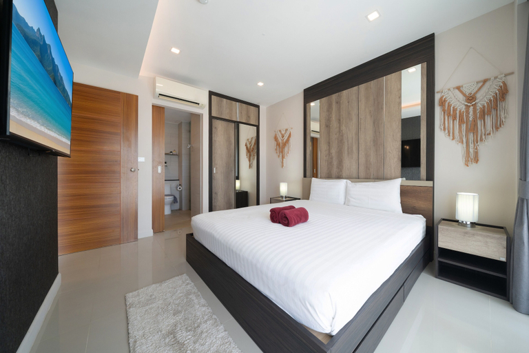 Room 2, Tropical Poo View 1 BR Apt Babylon M206, Pulau Phuket