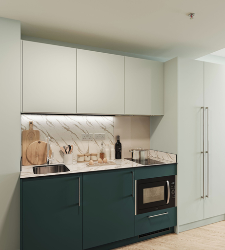 Private kitchen 4, Student Only Willen House, London