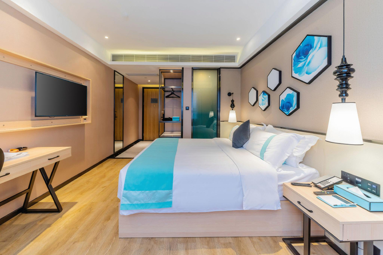 Bedroom 2, Xana Lite· Huizhou Yuanzhou Jinsha, Huizhou