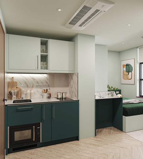Private kitchen 3, Student Only Willen House, London