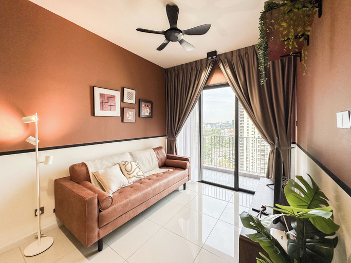 Living area 2, The Era Duta North by Airhost, Kuala Lumpur
