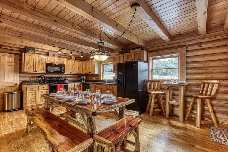 Private kitchen, Groundhog Heaven, Sevier
