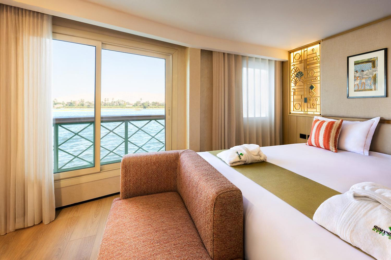Bedroom 2, MS Esmeralda Nile Cruises, Luxor