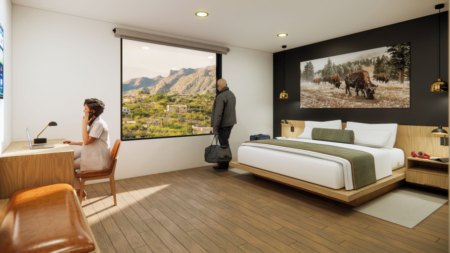 Room 2, The Red Hotel, Jefferson