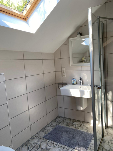 Bathroom 3, Doppelzimmer Holthusen 25515, Leer