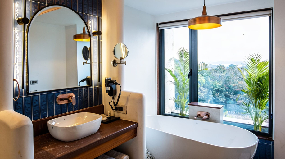 Bathroom 5, The Sierra - By The Lake, Udaipur