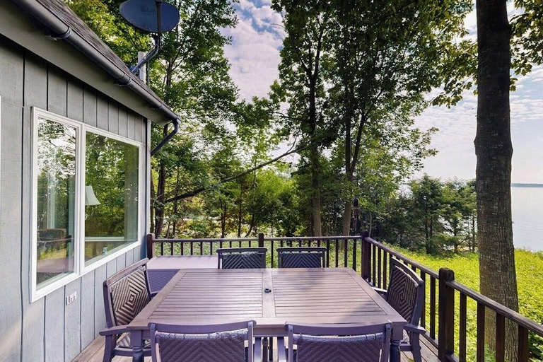 Terrace/patio, Oceanfront Snowbird-friendly Home on the Beach With Washer/dryer & Fireplace, Waldo