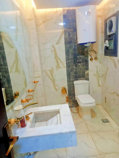 Bathroom 4, HADLA INN Pyramids View, Al-Ahram