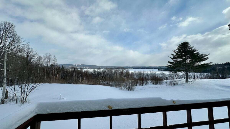 View from room 3, Greens, Pines & Lake Views Condo, Piscataquis