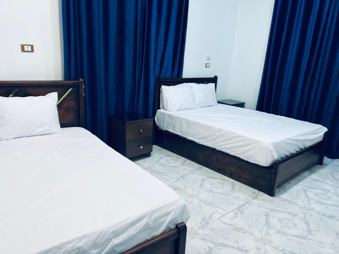 Bedroom 2, Neat & Modern Studio 2Mins Pyramids - Royal desert Inn, Al-Ahram