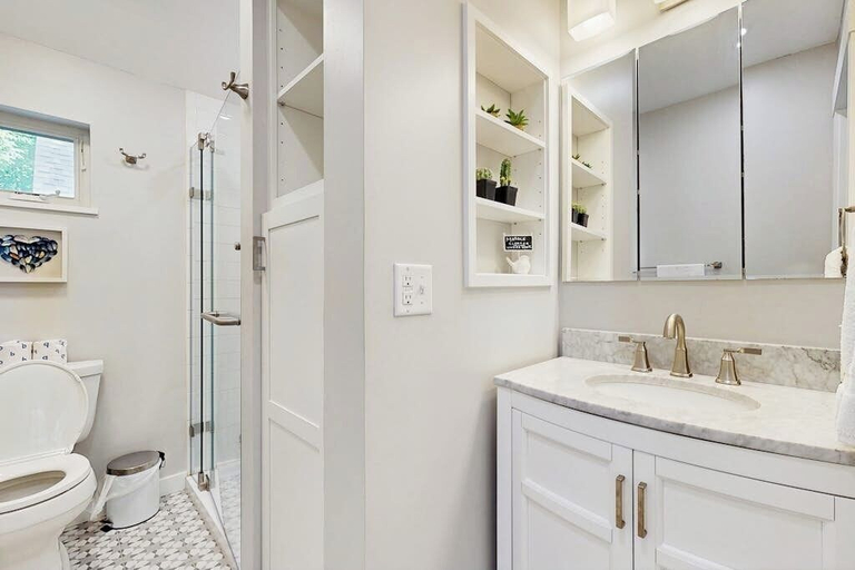 Bathroom 3, Oceanfront Snowbird-friendly Home on the Beach With Washer/dryer & Fireplace, Waldo