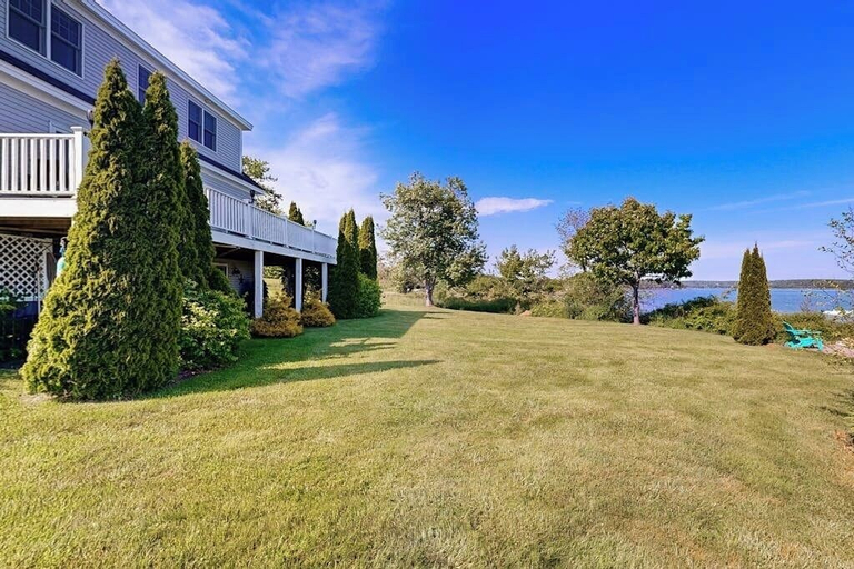 Exterior 2, Oceanfront Home With Dock, Beautiful Deck & Firepit - Steps to the Beach, Cumberland