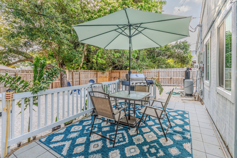 Outdoor dining 2, Casa Azul - Games and Tiki Bar Vibes, Sarasota